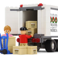 Trucking Toy Block Set with Wreath Sponsorship: +$44.99